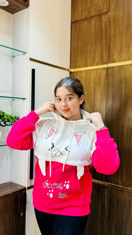 ? সুন্দরীরা, আপনাদের জন্য নিয়ে আসলাম নিউ ডিজাইন আর নিউ কালারের সুপার স্টাইলিশ হুডি কালেকশন! ?